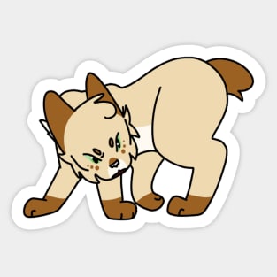 Angry Berrynose Sticker